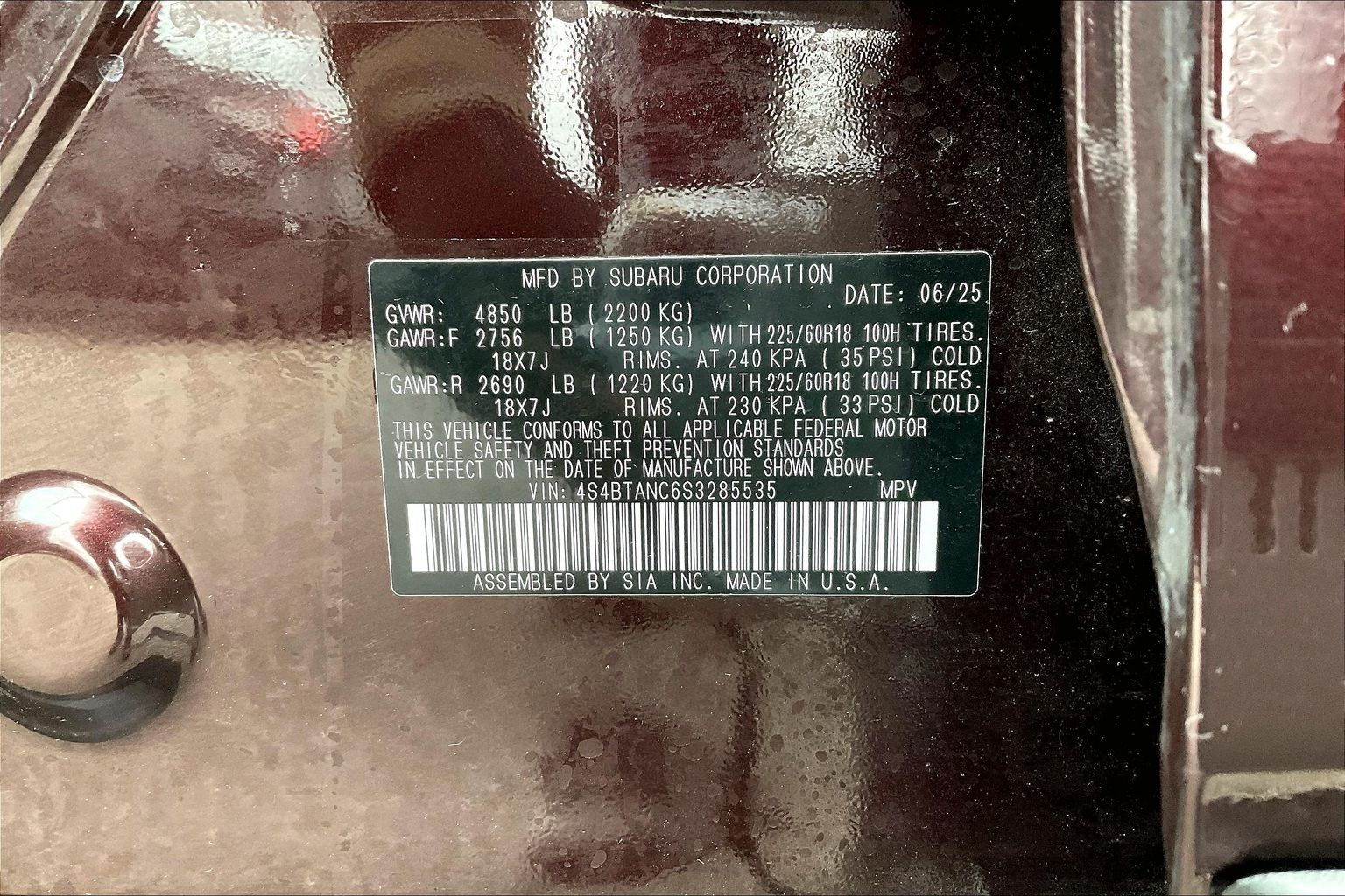 2025 SUBARU OUTBACK - Image 33