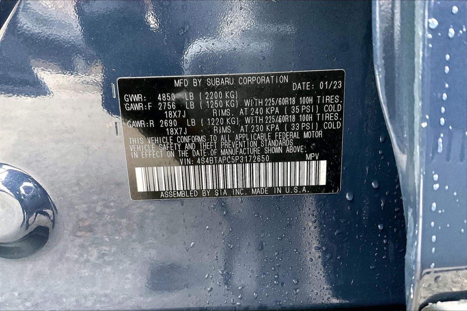 2023 SUBARU OUTBACK - Image 33