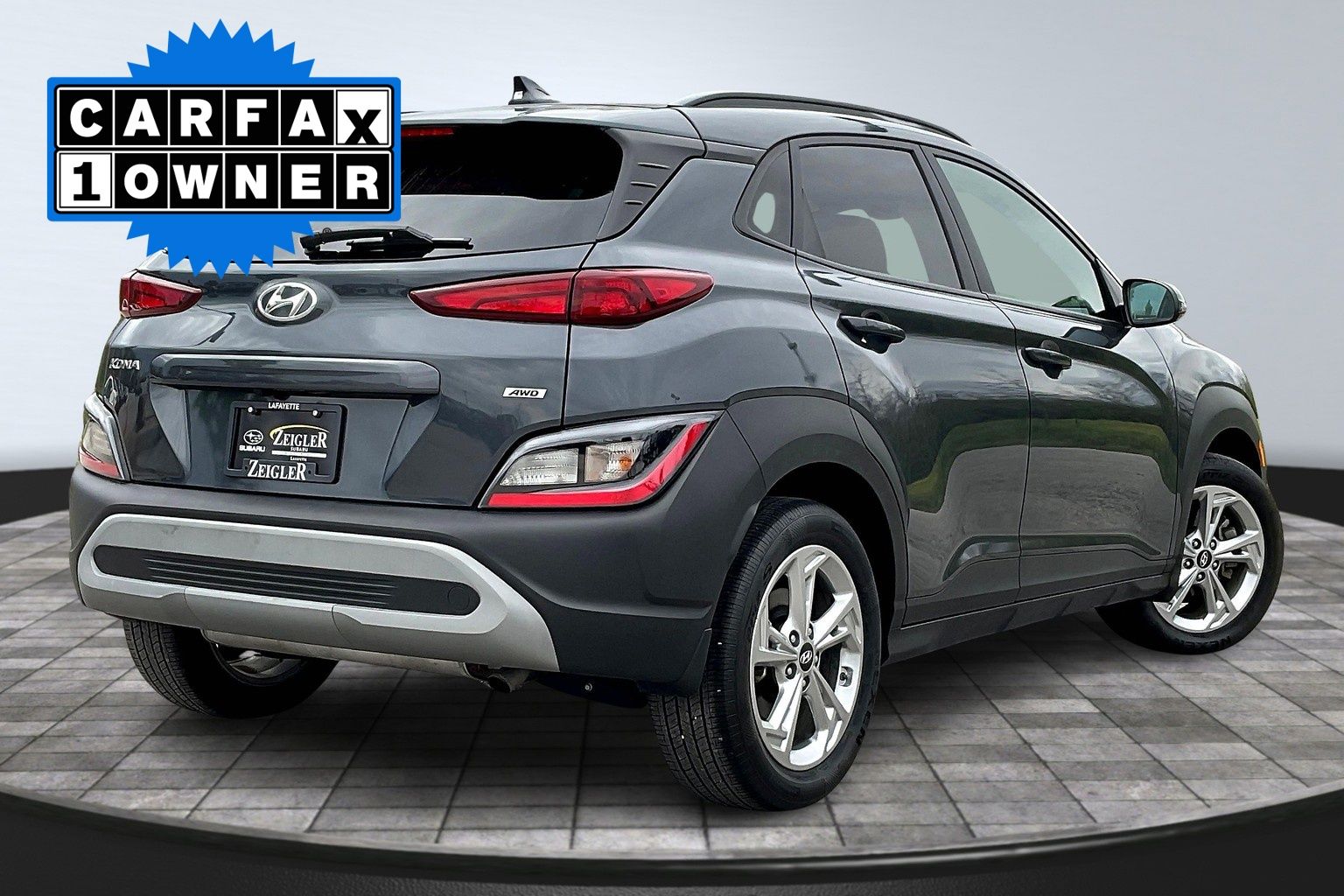 Used 2022 Hyundai Kona SEL with VIN KM8K6CAB2NU903173 for sale in Lafayette, IN