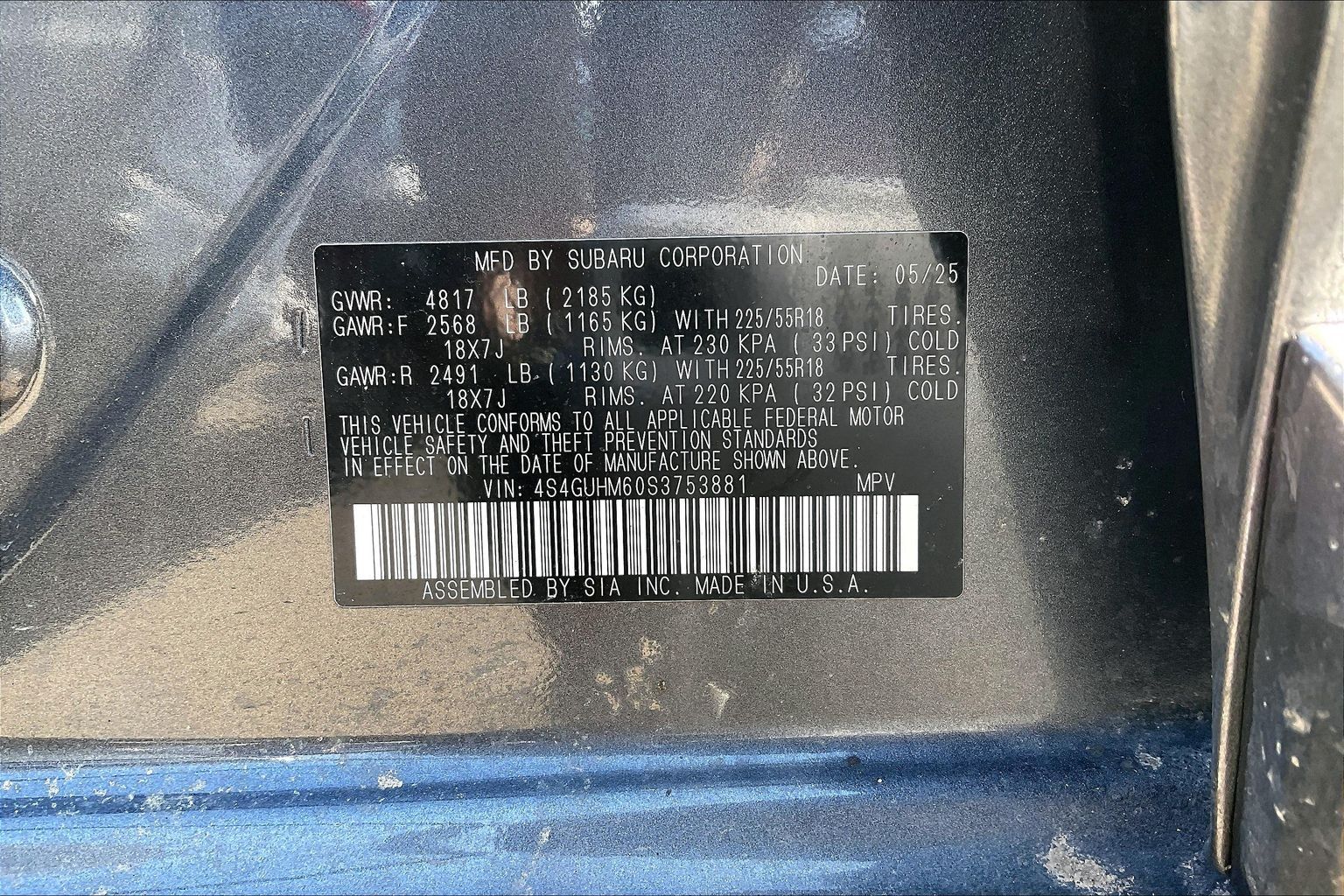 2025 SUBARU CROSSTREK - Image 33