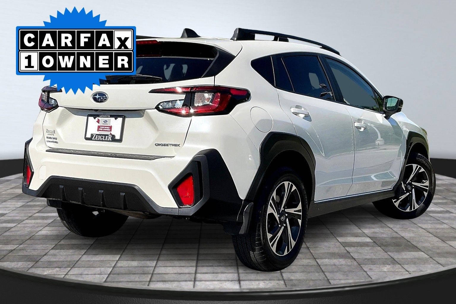 Certified 2024 Subaru Crosstrek Premium with VIN JF2GUADC7R8229322 for sale in Lafayette, IN