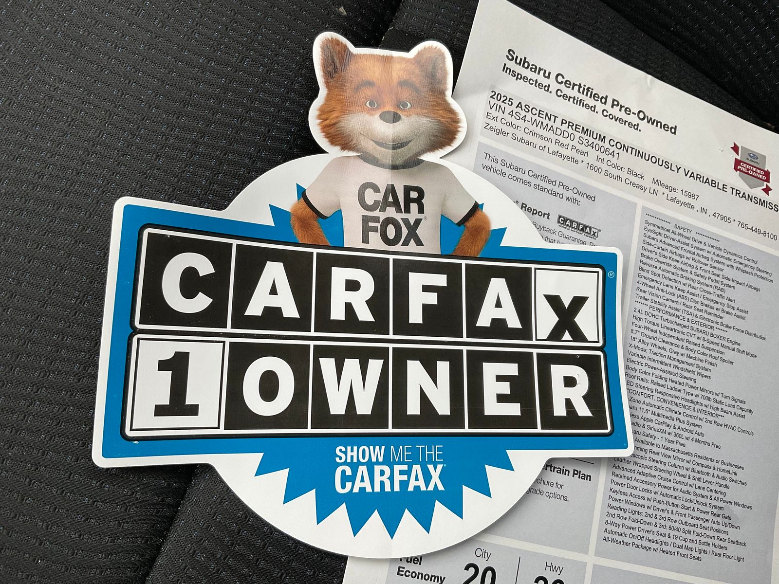 2025 SUBARU ASCENT - Image 17