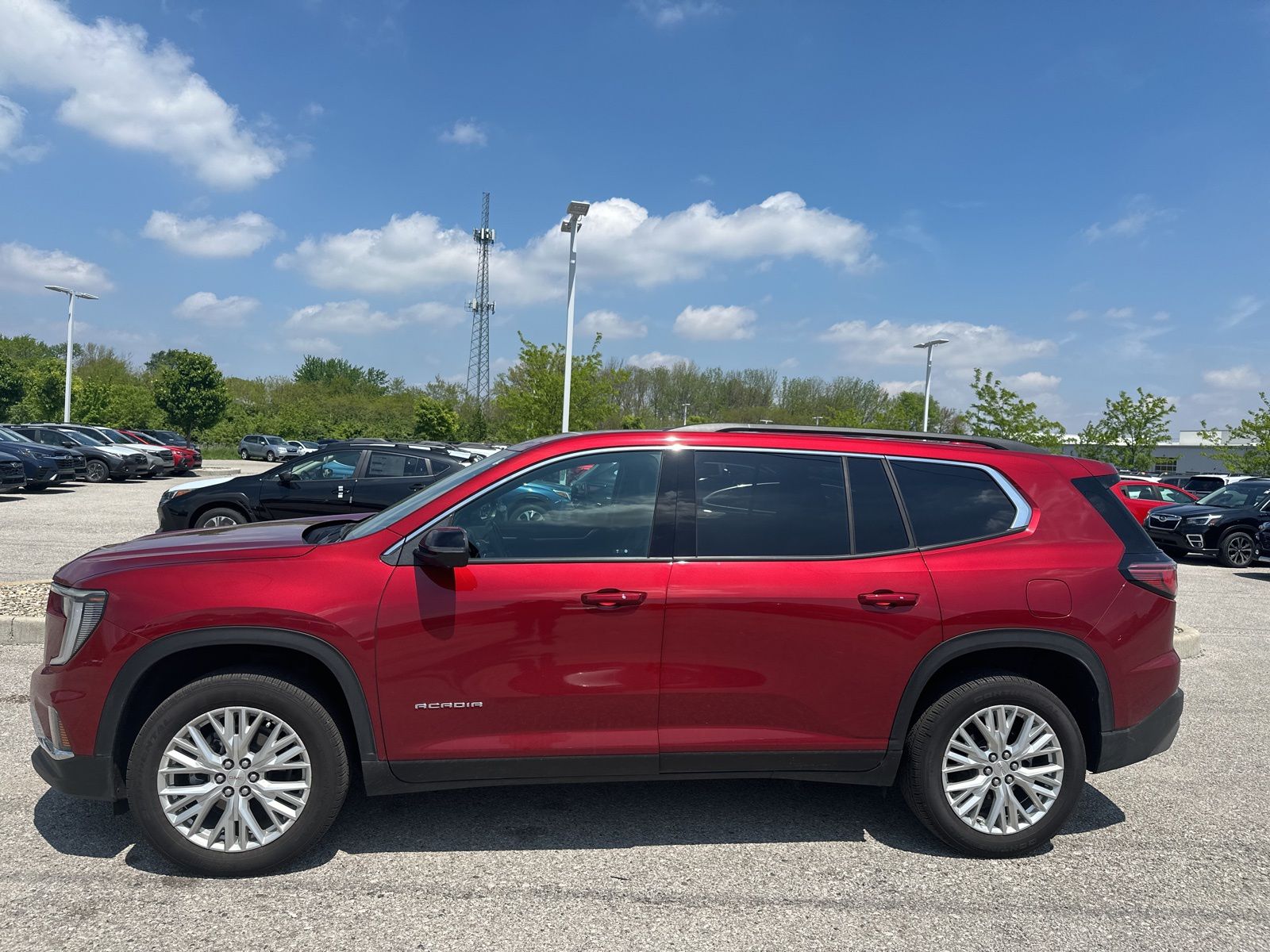 Used 2024 GMC Acadia Elevation with VIN 1GKENKKS8RJ238448 for sale in Lafayette, IN