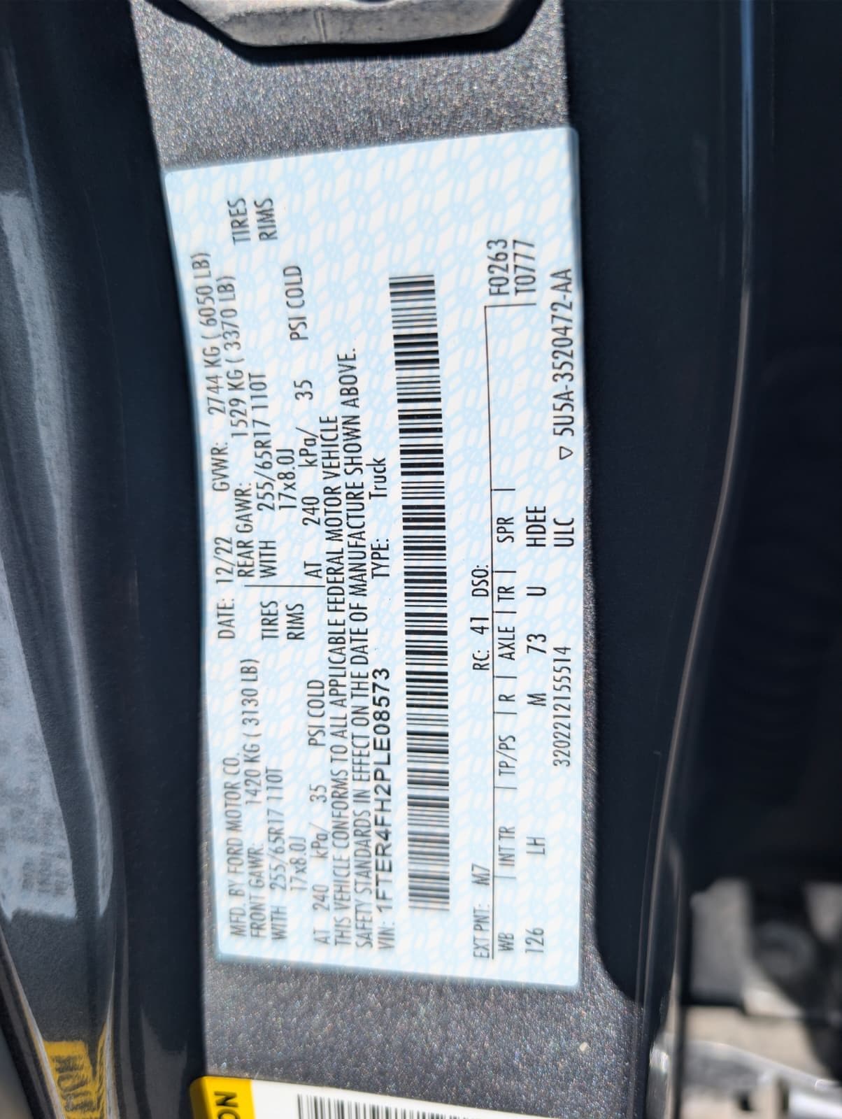 2023 FORD RANGER - Image 25