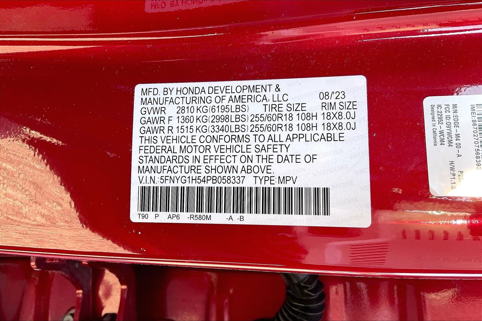 2023 HONDA PILOT - Image 33