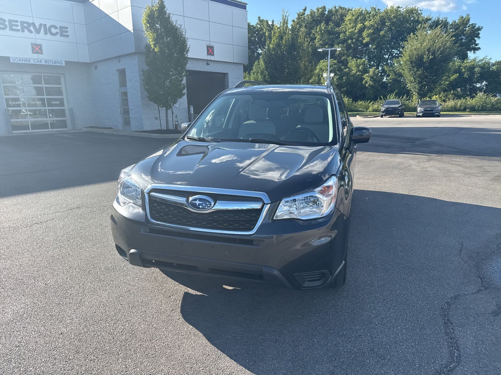 Used 2014 Subaru Forester i Premium with VIN JF2SJAEC9EH533599 for sale in Lafayette, IN
