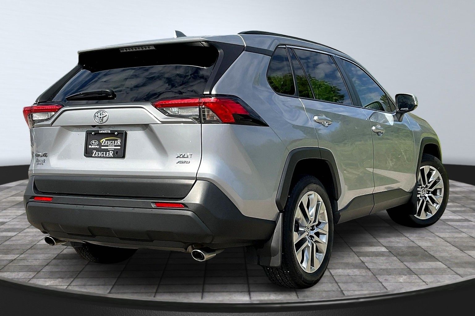 Used 2020 Toyota RAV4 XLE Premium with VIN JTMA1RFV3LD525639 for sale in Lafayette, IN