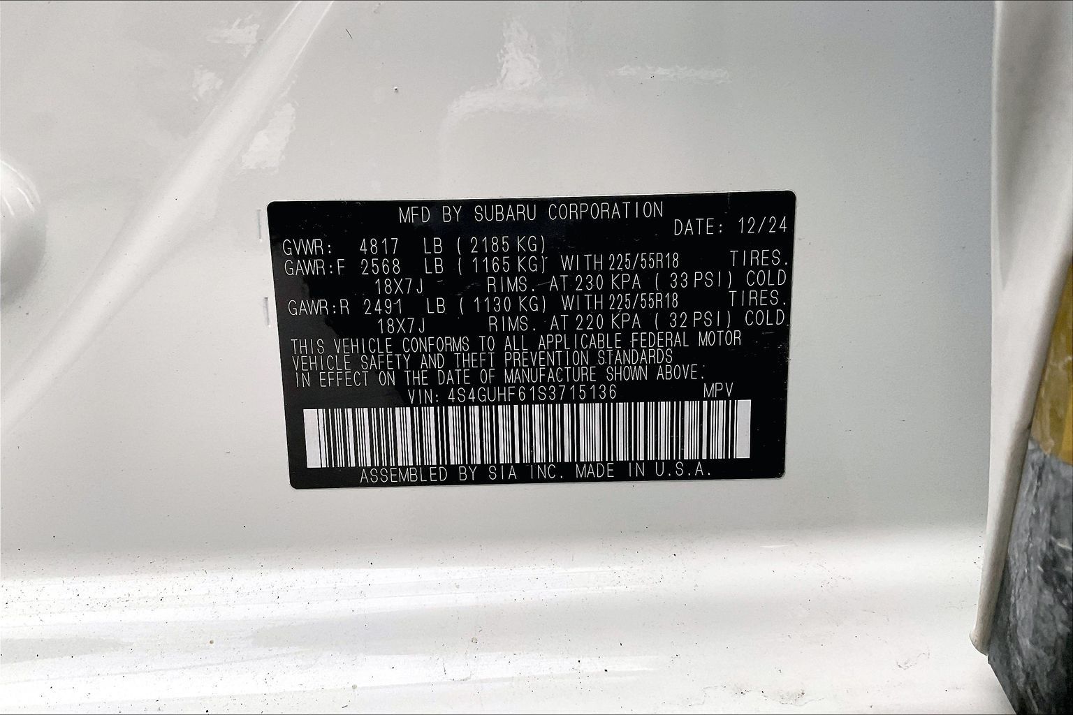 2025 SUBARU CROSSTREK - Image 32