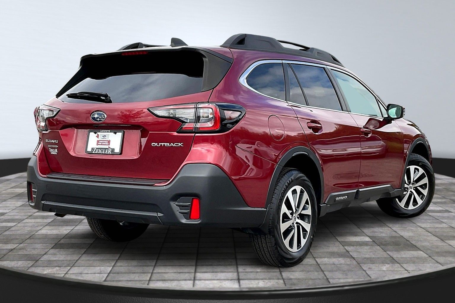 Certified 2022 Subaru Outback Premium with VIN 4S4BTAFC9N3220875 for sale in Lafayette, IN