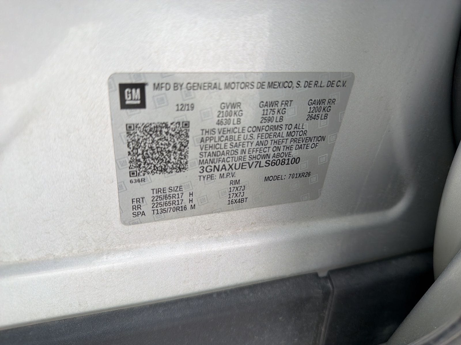 2020 CHEVROLET EQUINOX - Image 46