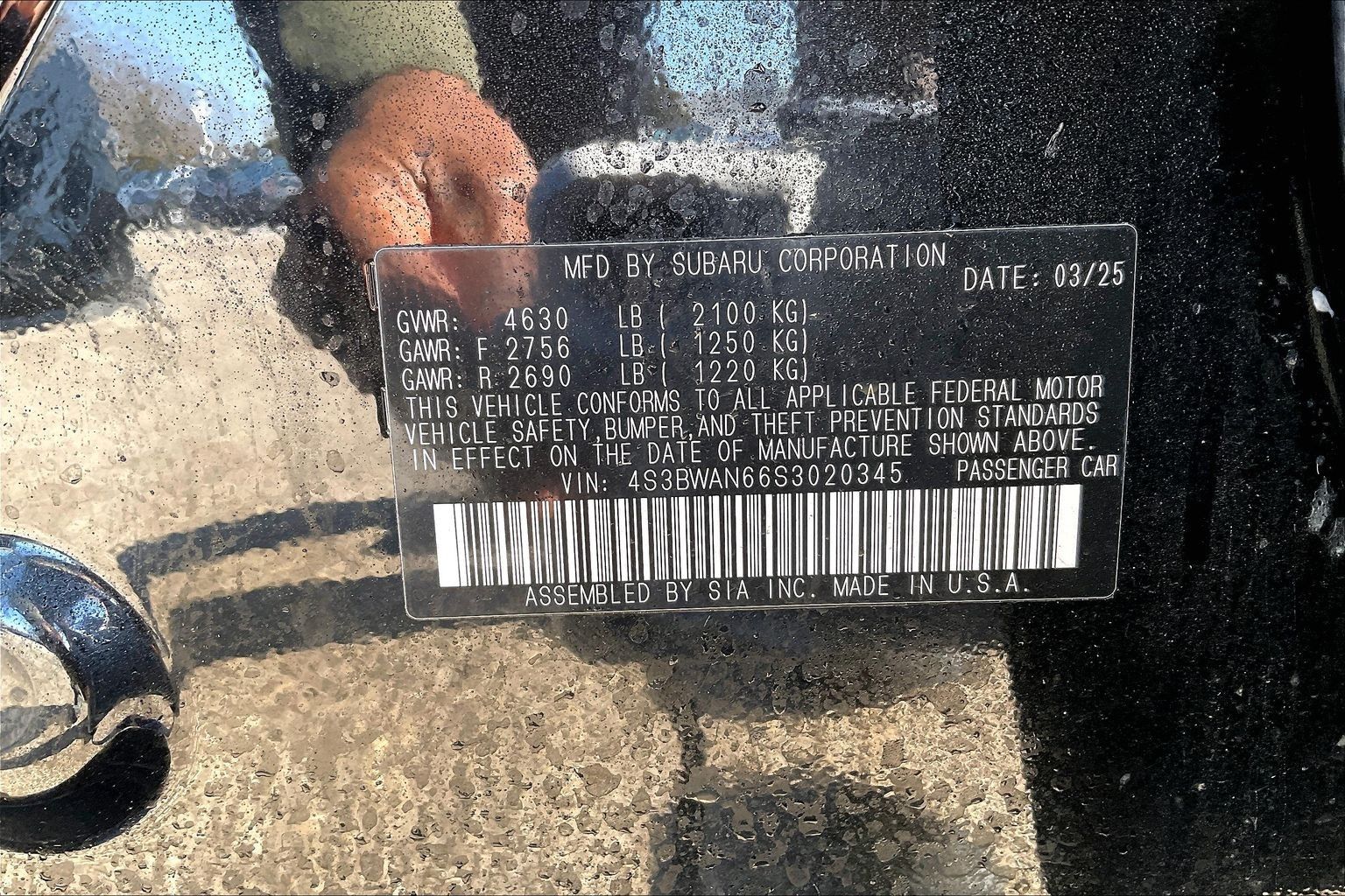 2025 SUBARU LEGACY - Image 33