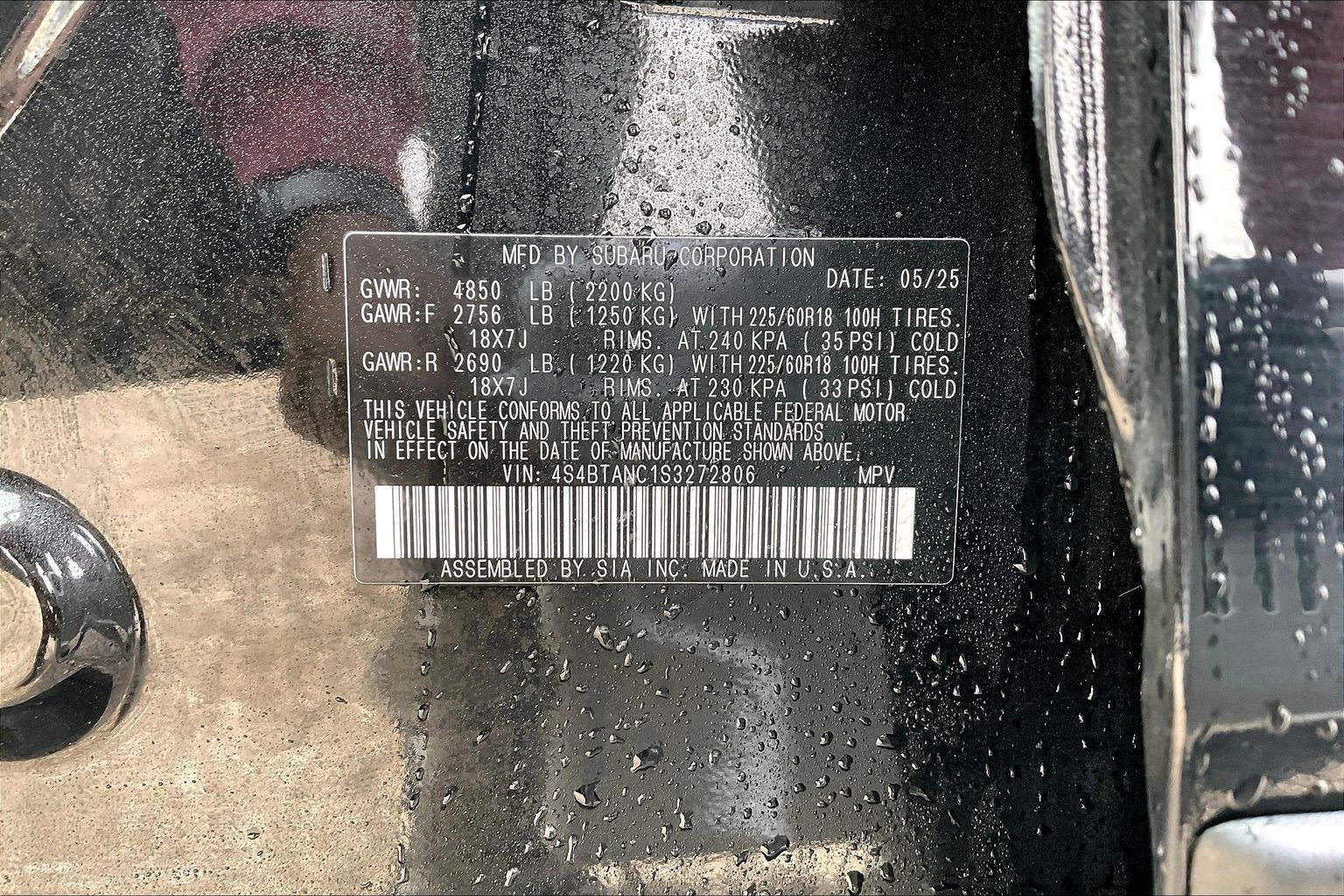 2025 SUBARU OUTBACK - Image 33