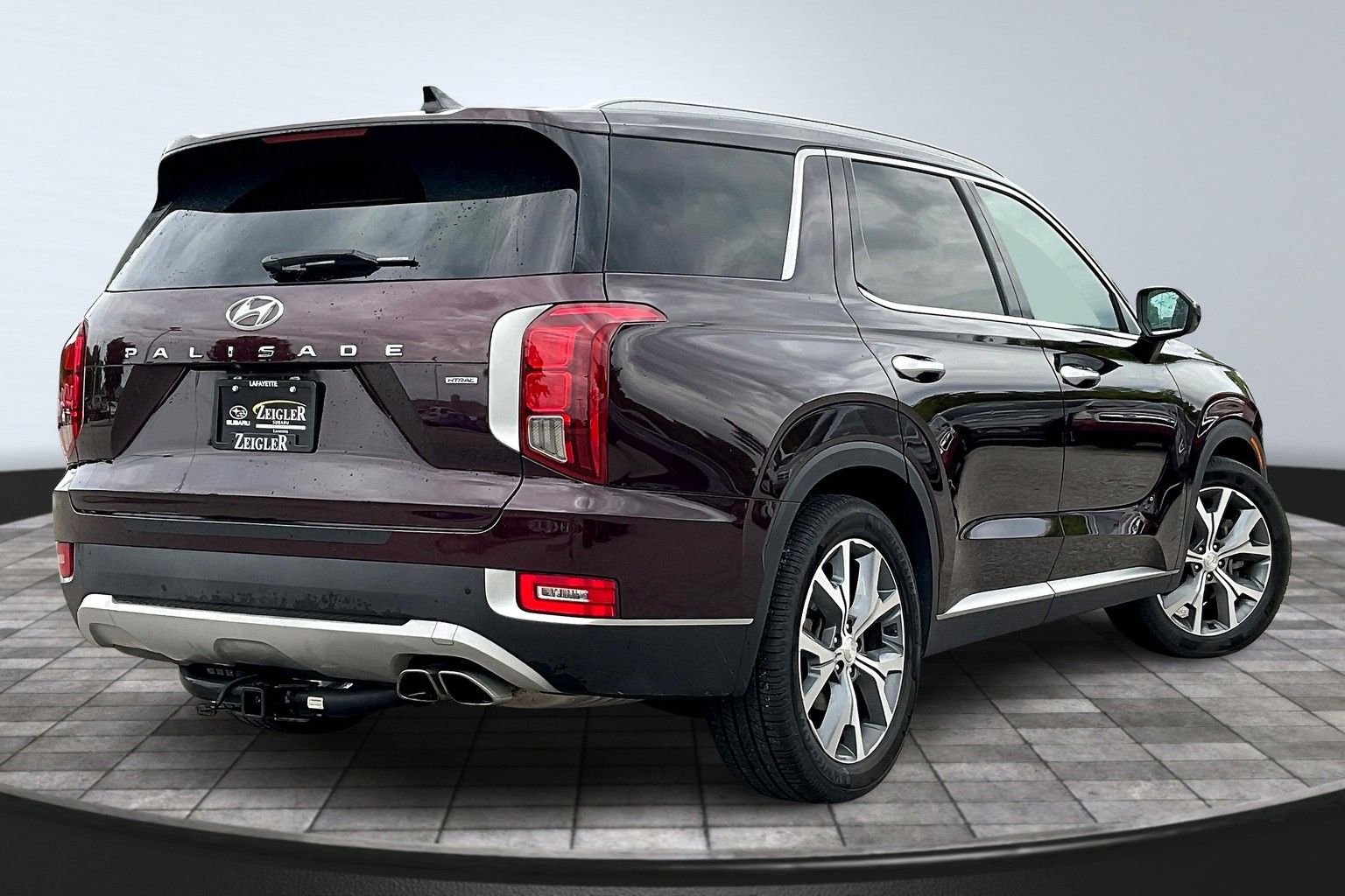 Used 2021 Hyundai Palisade SEL with VIN KM8R4DHE7MU256357 for sale in Lafayette, IN
