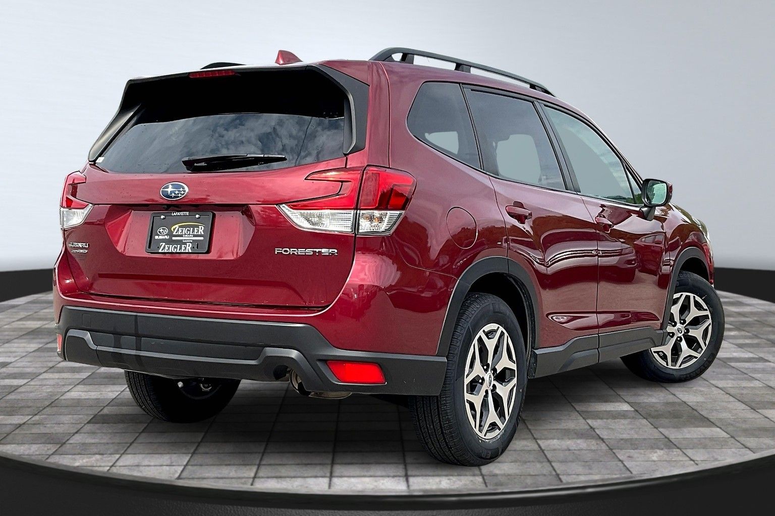 Certified 2023 Subaru Forester Premium with VIN JF2SKAECXPH424892 for sale in Lafayette, IN