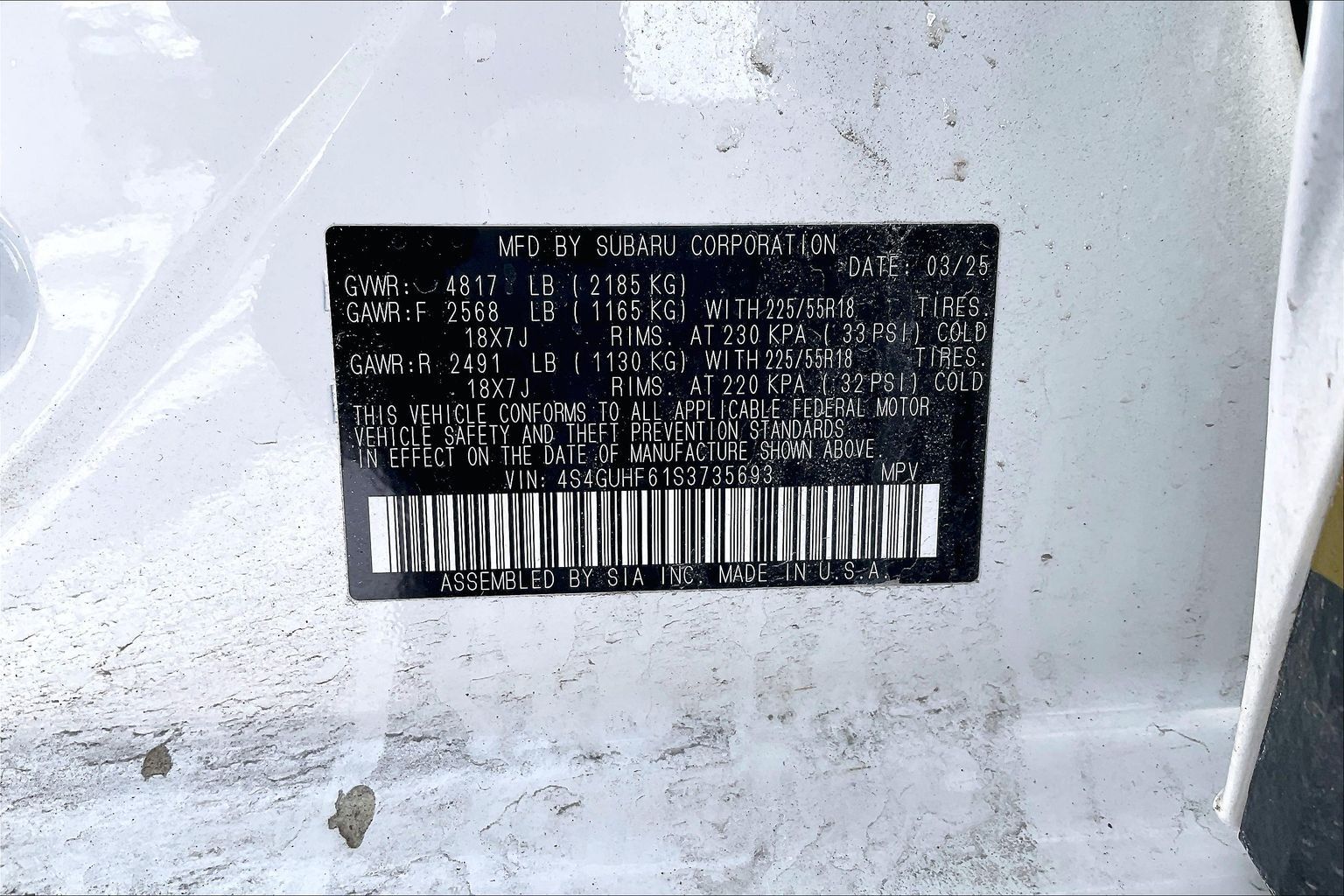 2025 SUBARU CROSSTREK - Image 33