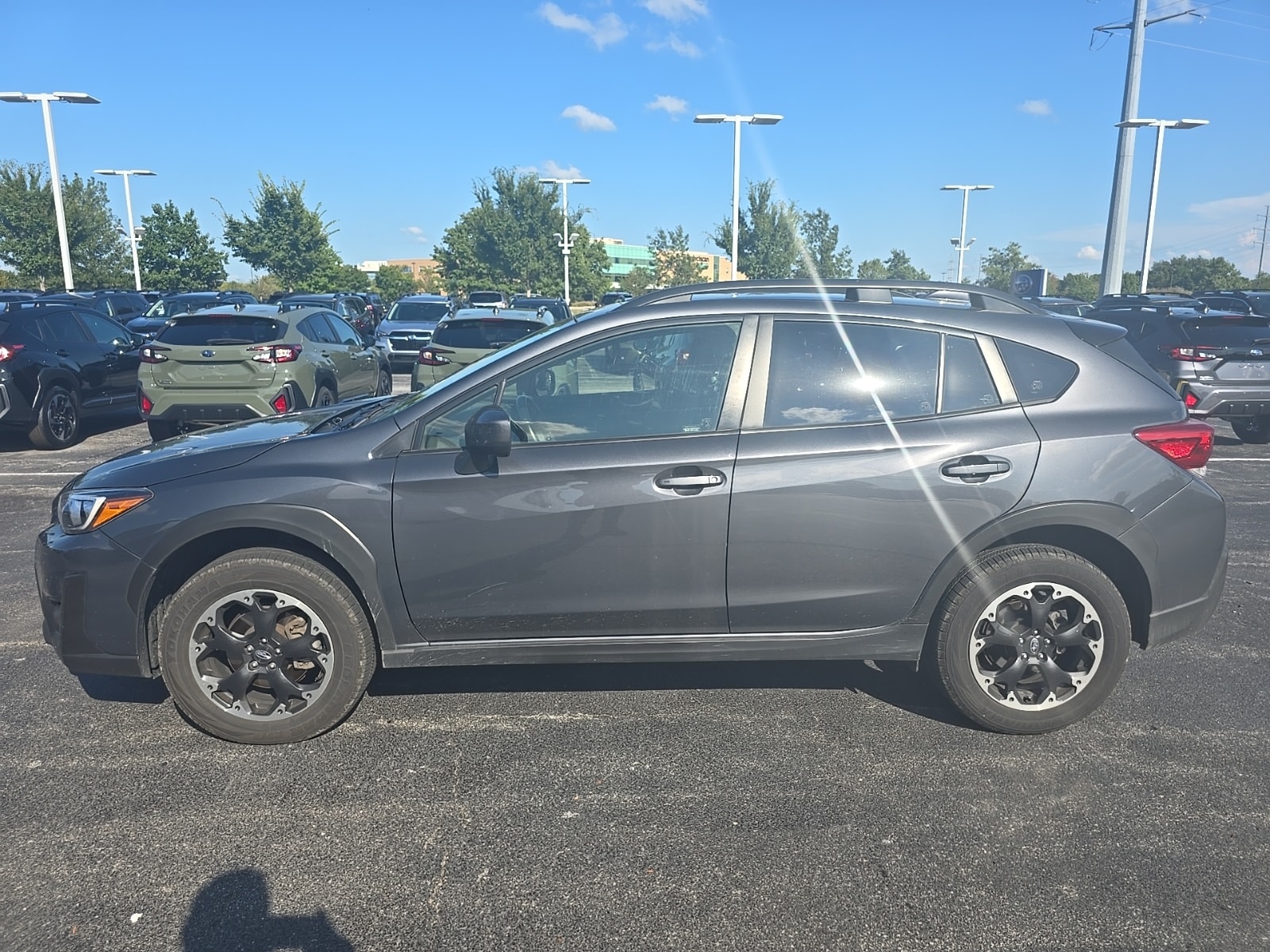 Used 2023 Subaru Crosstrek Premium with VIN JF2GTAEC9PH311499 for sale in Lafayette, IN