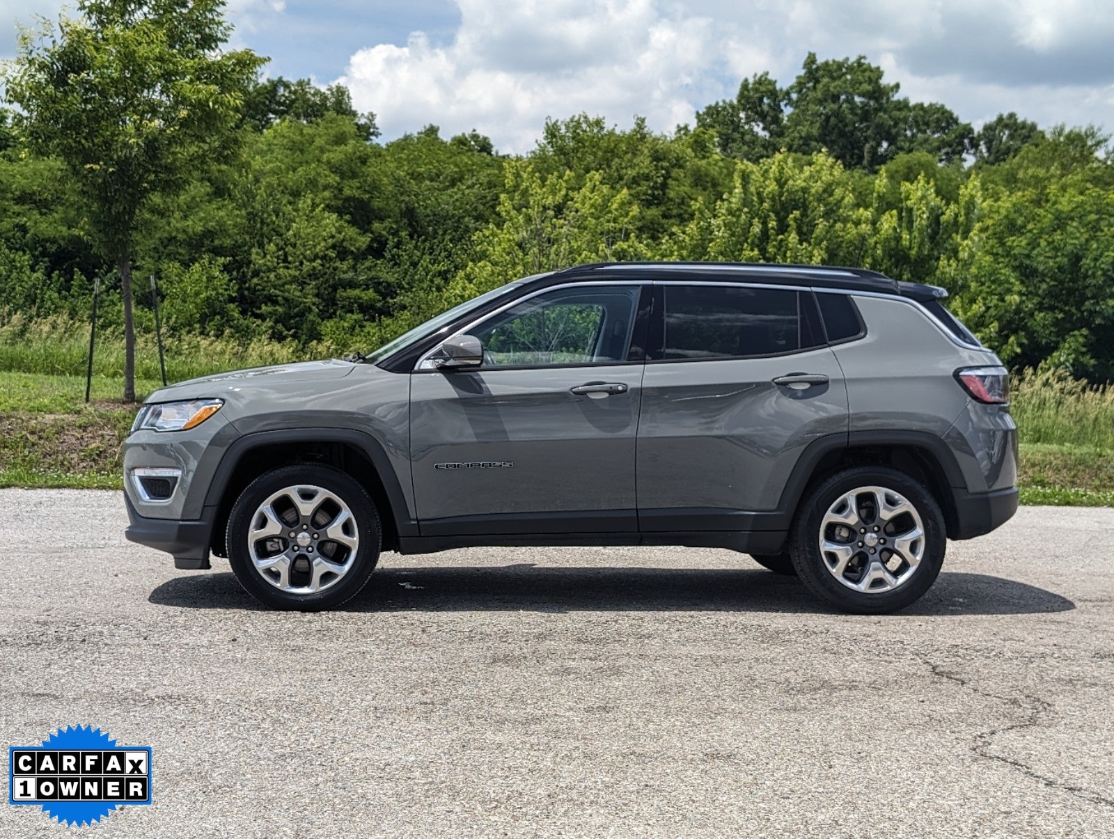 Used 2021 Jeep Compass Limited with VIN 3C4NJDCB8MT543385 for sale in Lafayette, IN