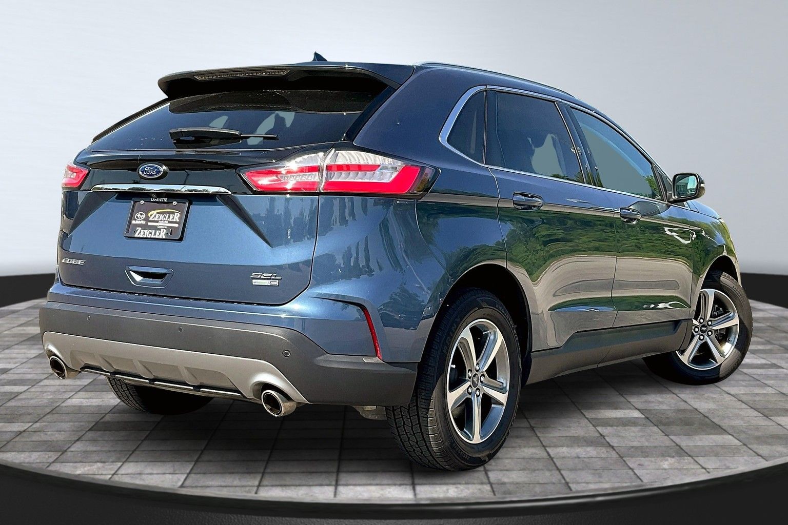 Used 2019 Ford Edge SEL with VIN 2FMPK4J97KBC59420 for sale in Lafayette, IN