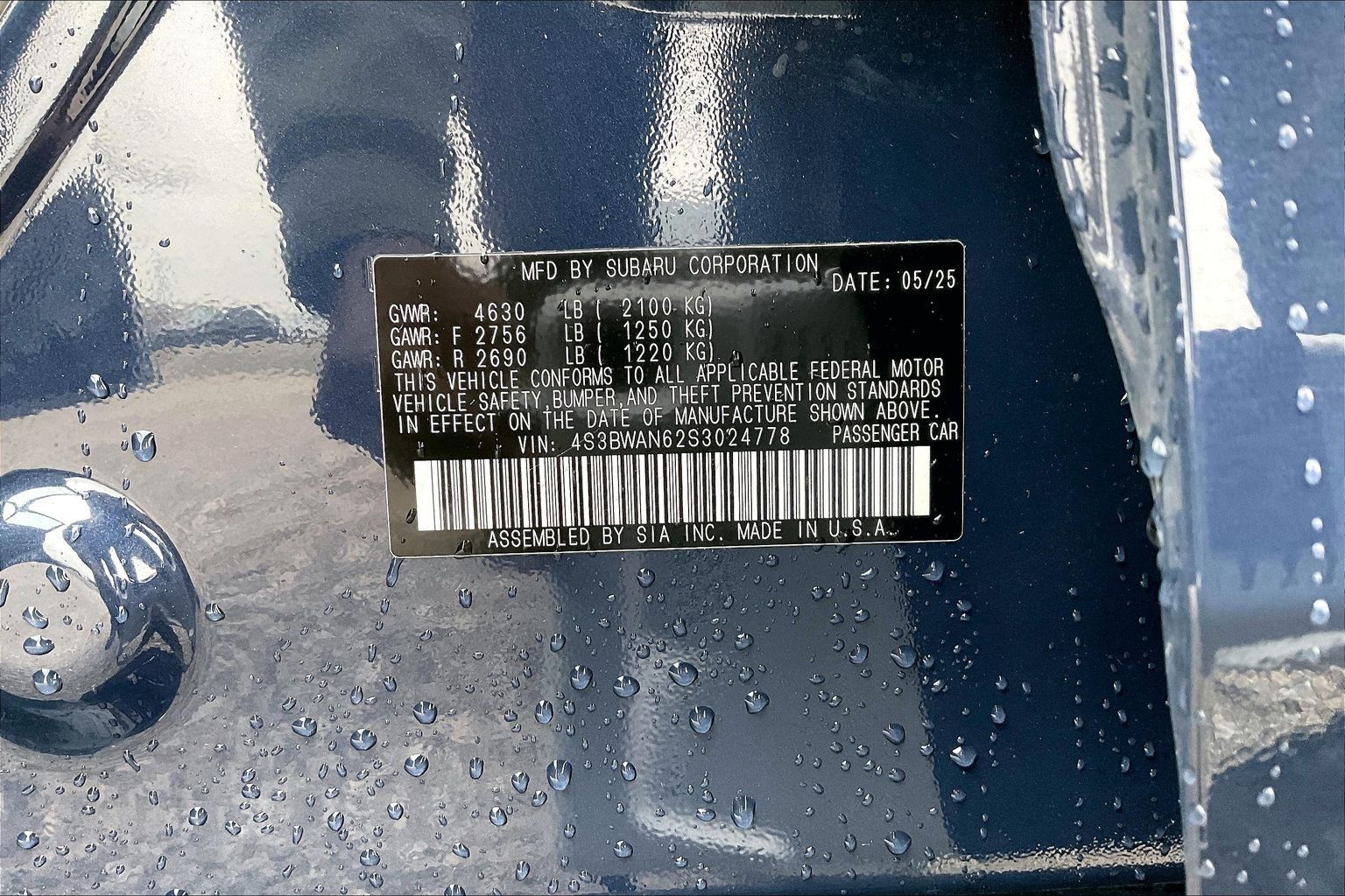 2025 SUBARU LEGACY - Image 33