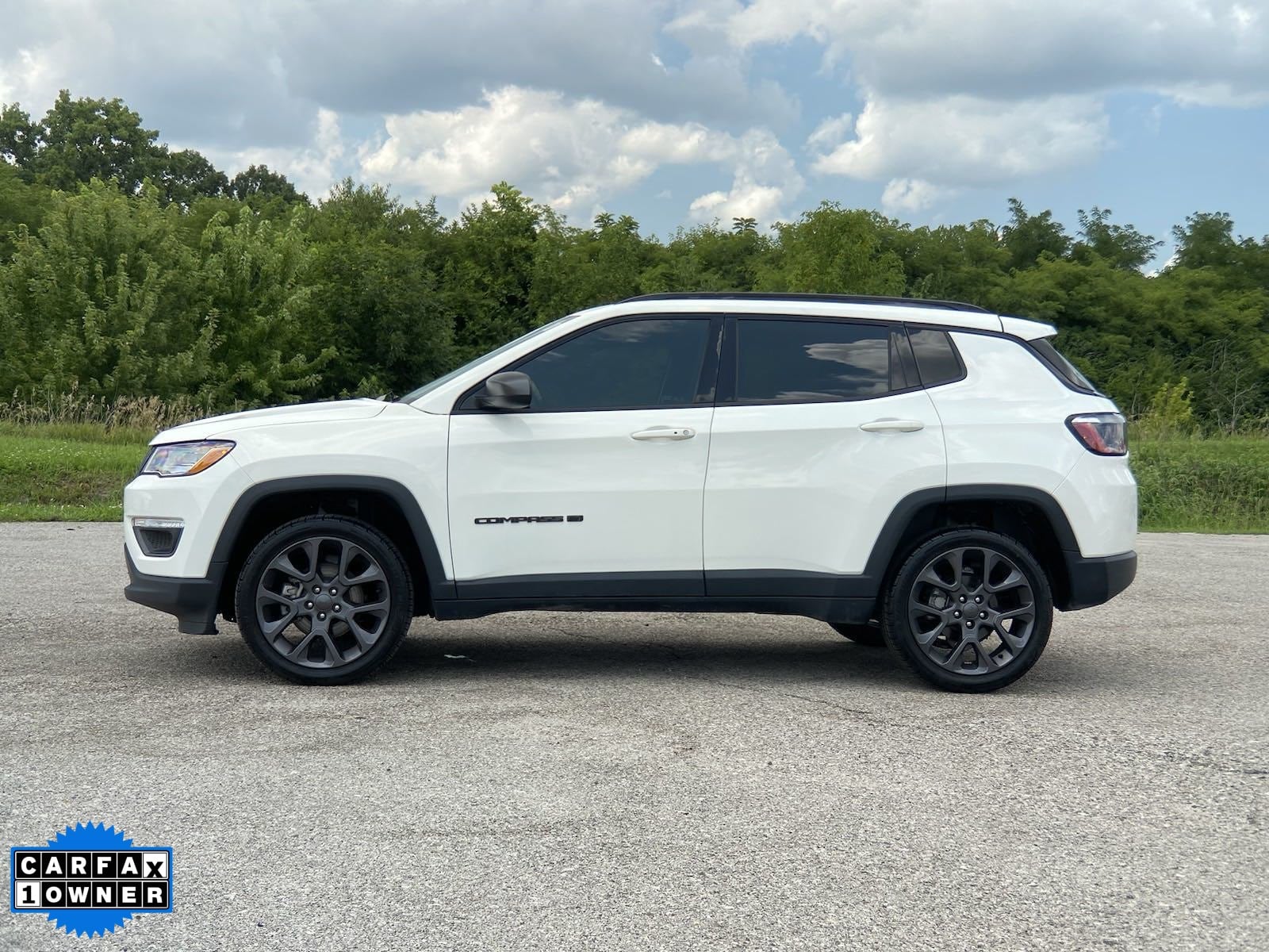 Used 2021 Jeep Compass 80th Spec. Edition with VIN 3C4NJDEB5MT537430 for sale in Lafayette, IN