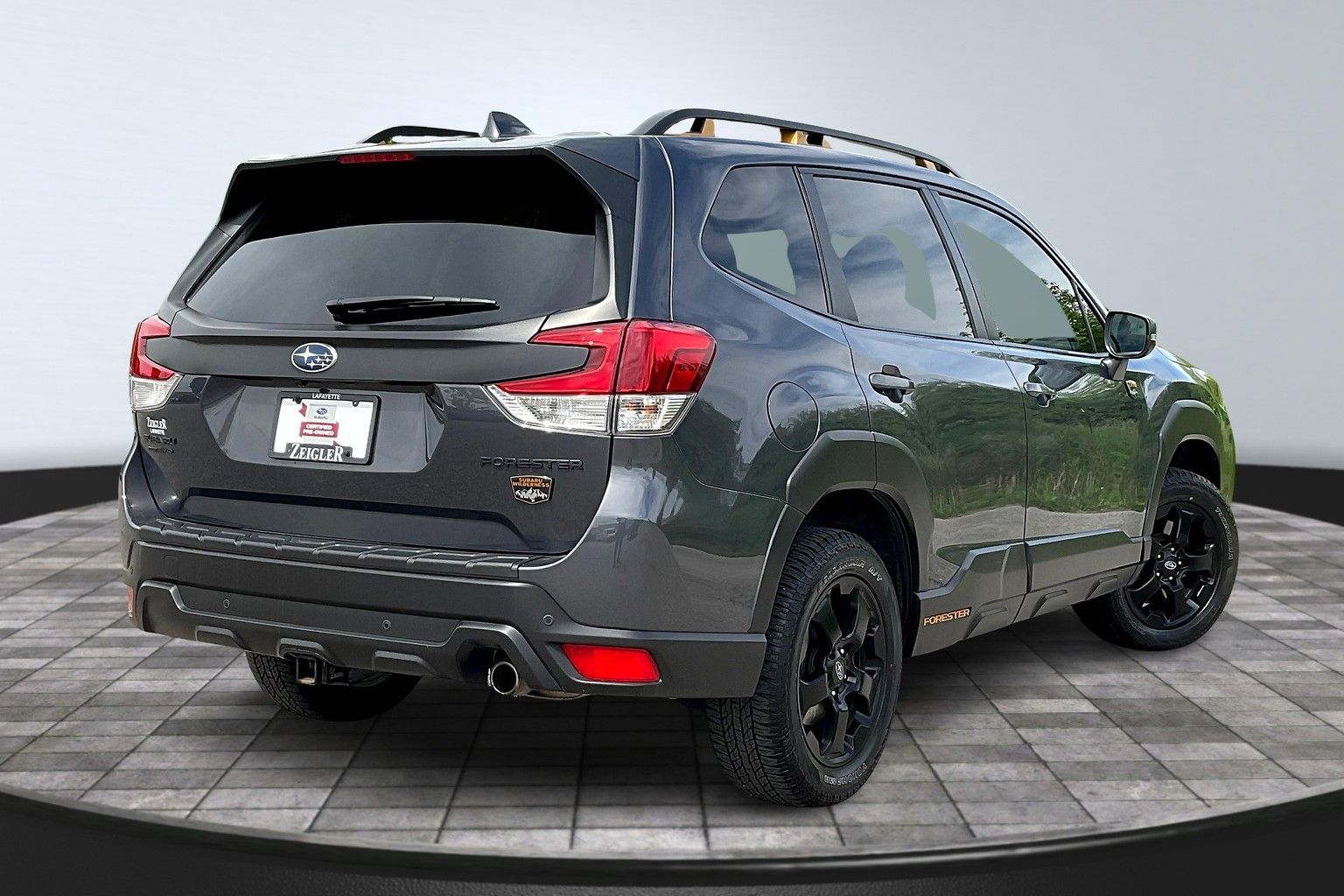 Certified 2023 Subaru Forester Wilderness with VIN JF2SKAMC9PH450594 for sale in Lafayette, IN