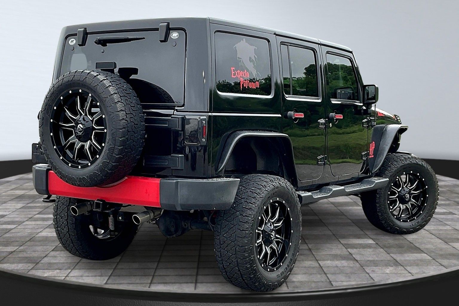 Used 2015 Jeep Wrangler Unlimited Sahara with VIN 1C4BJWEG5FL701042 for sale in Lafayette, IN