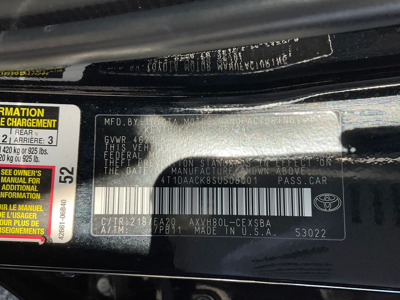 2025 TOYOTA CAMRY - Image 38