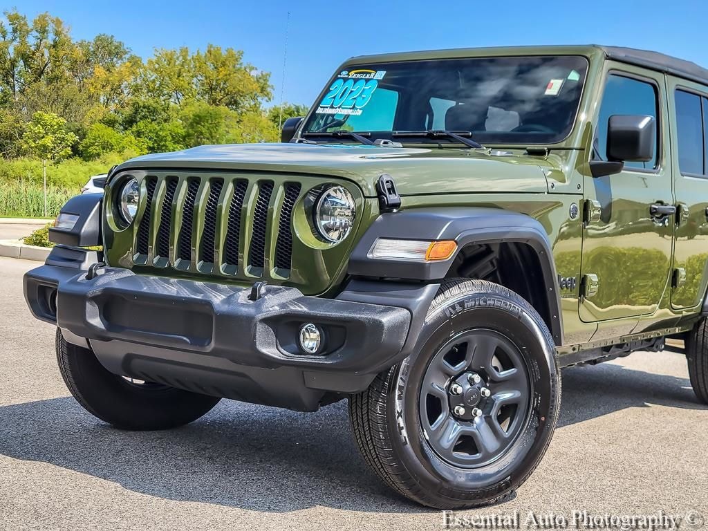Used 2023 Jeep Wrangler 4-DOOR SPORT 4X4 SUV