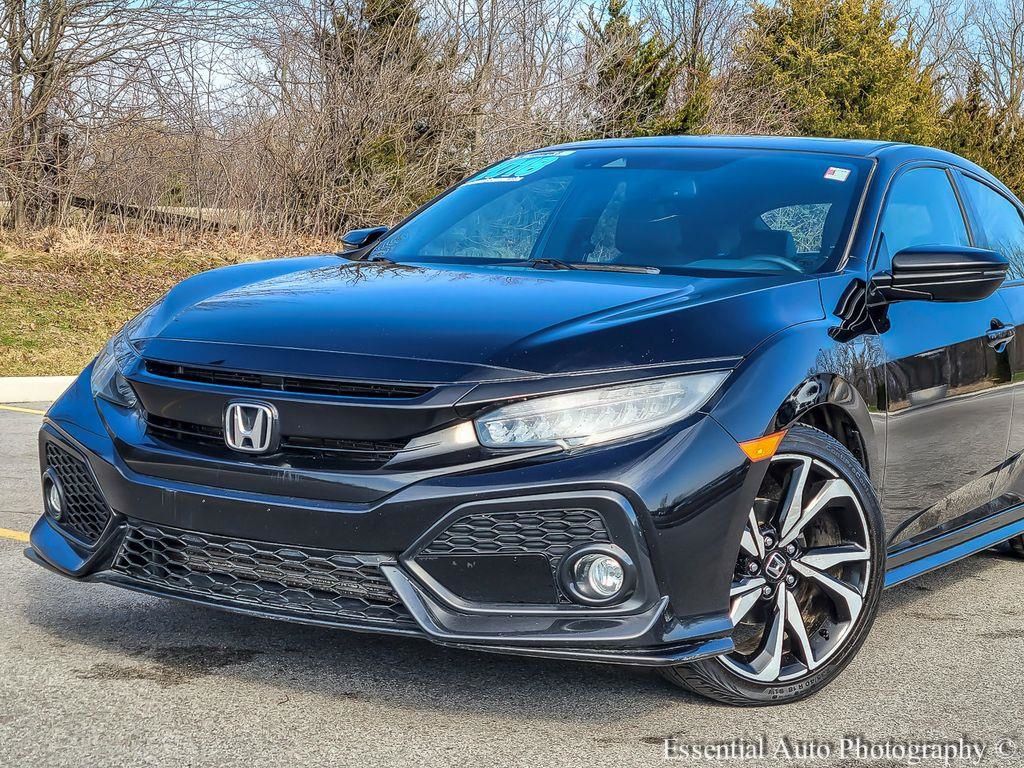 Used 2018 Honda Civic Hatchback Sport Touring with VIN SHHFK7H91JU412526 for sale in Crown Point, IN