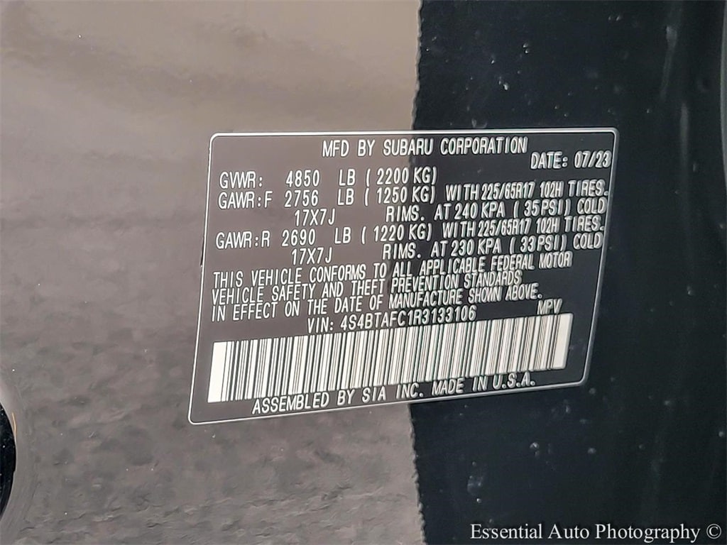 2024 SUBARU OUTBACK - Image 37