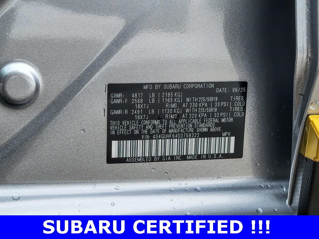 2025 SUBARU CROSSTREK - Image 35