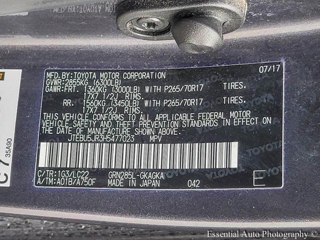 2017 TOYOTA 4RUNNER - Image 15