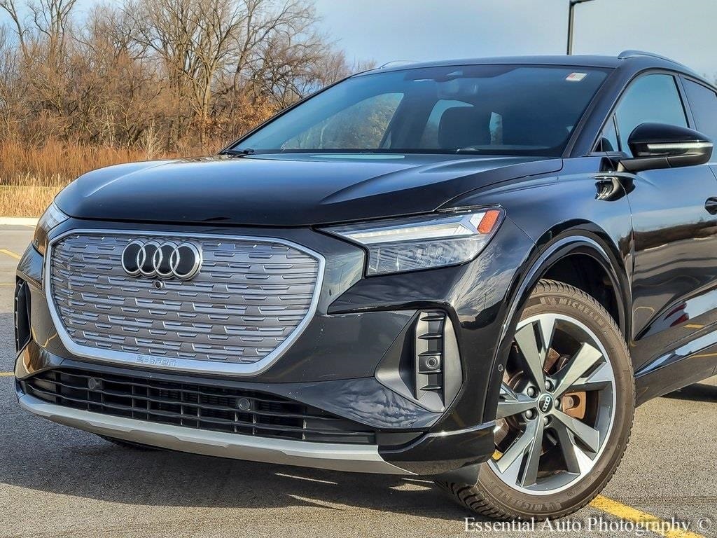 Used 2022 Audi Q4 e-tron Premium Plus with VIN WA1H2BFZ0NP054454 for sale in Crown Point, IN