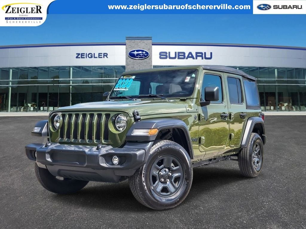Used 2023 Jeep Wrangler 4-DOOR SPORT 4X4 SUV