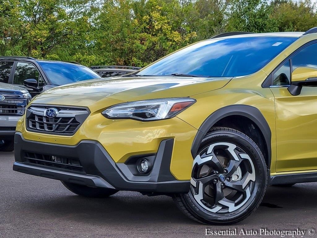 Used 2021 Subaru Crosstrek Limited with VIN JF2GTHMC5MH377375 for sale in Schererville, IN