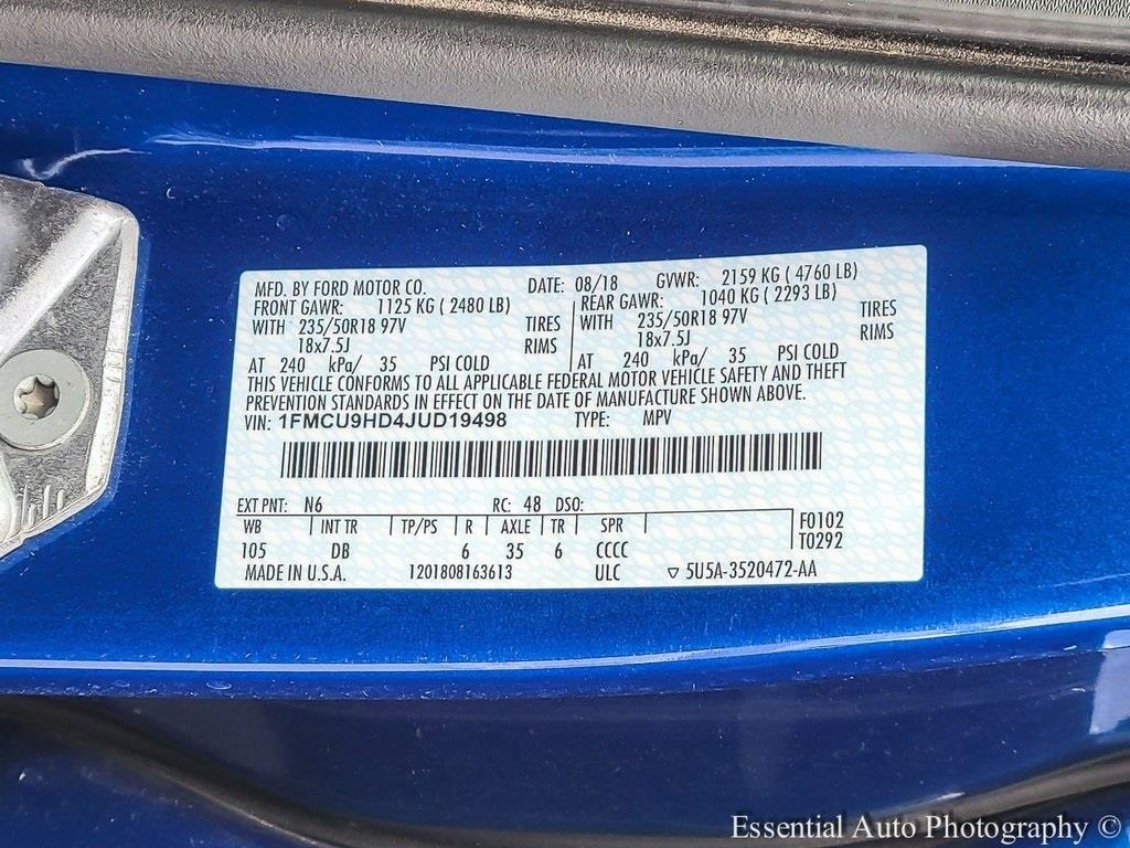 2018 FORD ESCAPE - Image 15