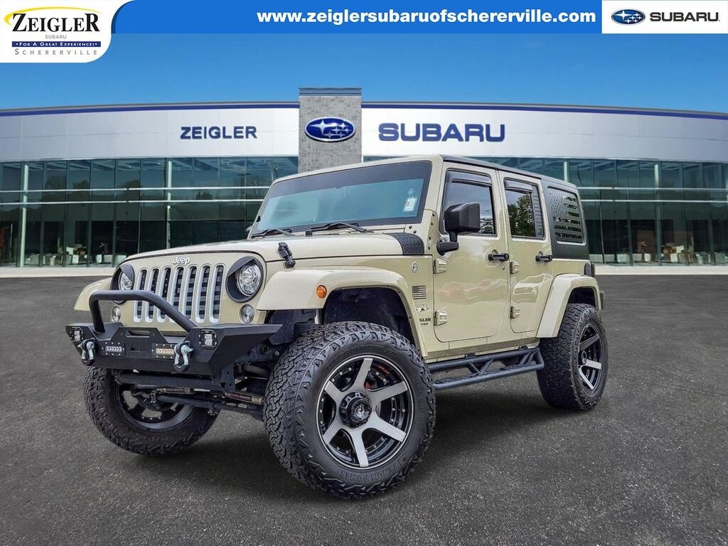 Used 2017 Jeep Wrangler JK Unlimited Sahara 4x4 SUV