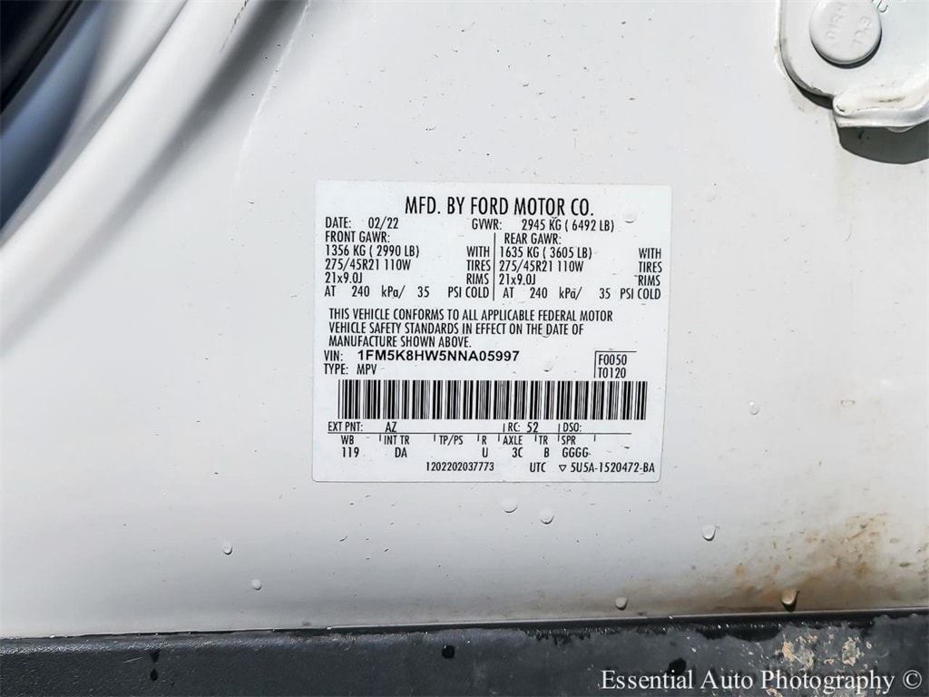 2022 FORD EXPLORER - Image 39