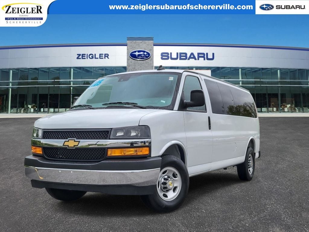 Used 2025 Chevrolet Express Cargo 3500 LT Van Extended Passenger Van