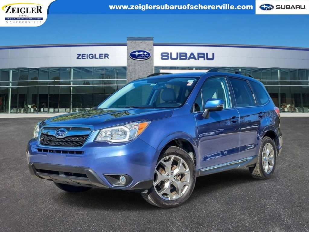 Used 2016 Subaru Forester i Touring with VIN JF2SJAVC5GH493329 for sale in Crown Point, IN