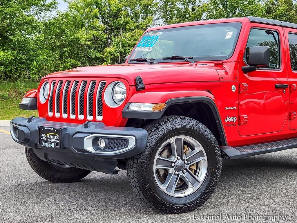 Used 2020 Jeep Wrangler Unlimited Sahara SUV