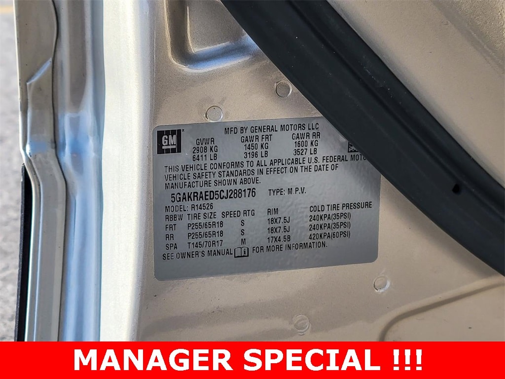 2012 BUICK ENCLAVE - Image 34