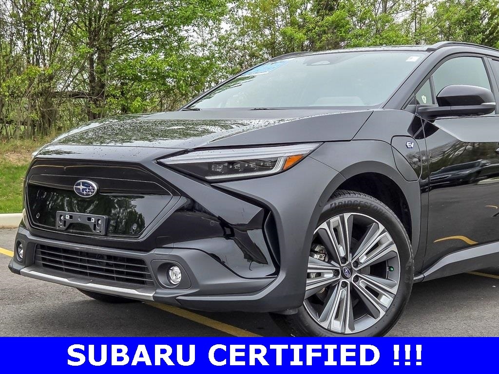 Certified 2023 Subaru SOLTERRA Limited with VIN JTMABABA4PA019407 for sale in Schererville, IN