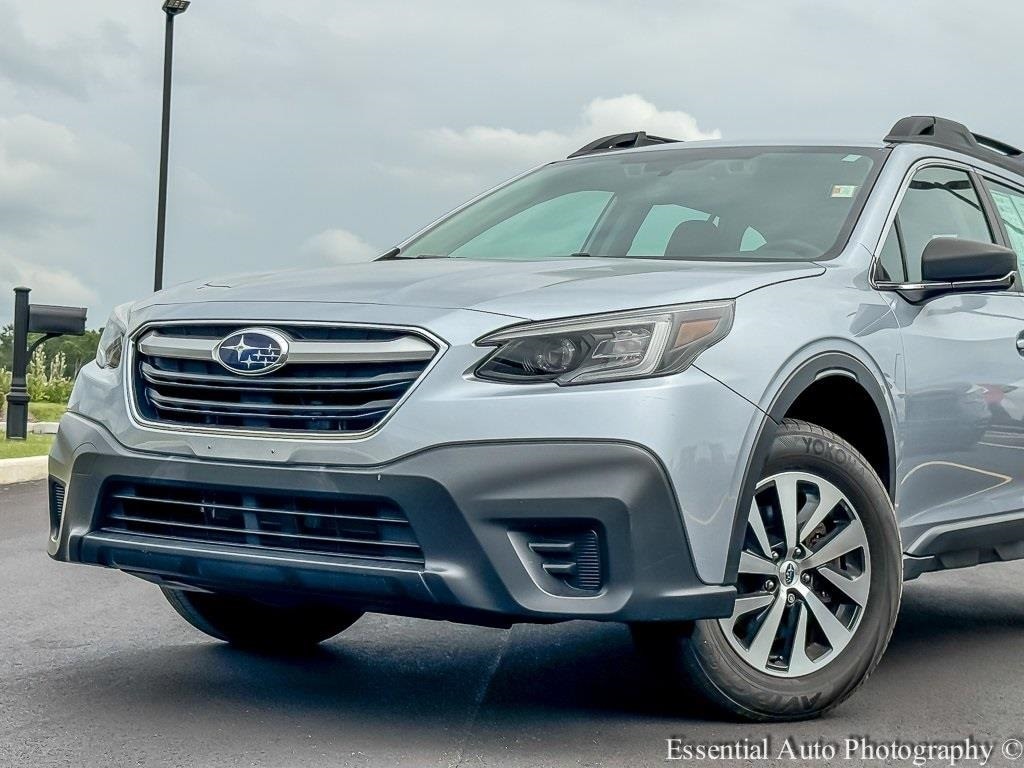 Used 2021 Subaru Outback Base with VIN 4S4BTAAC1M3143490 for sale in Schererville, IN