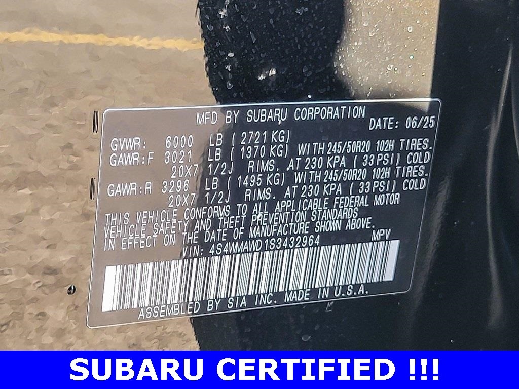 2025 SUBARU ASCENT - Image 37