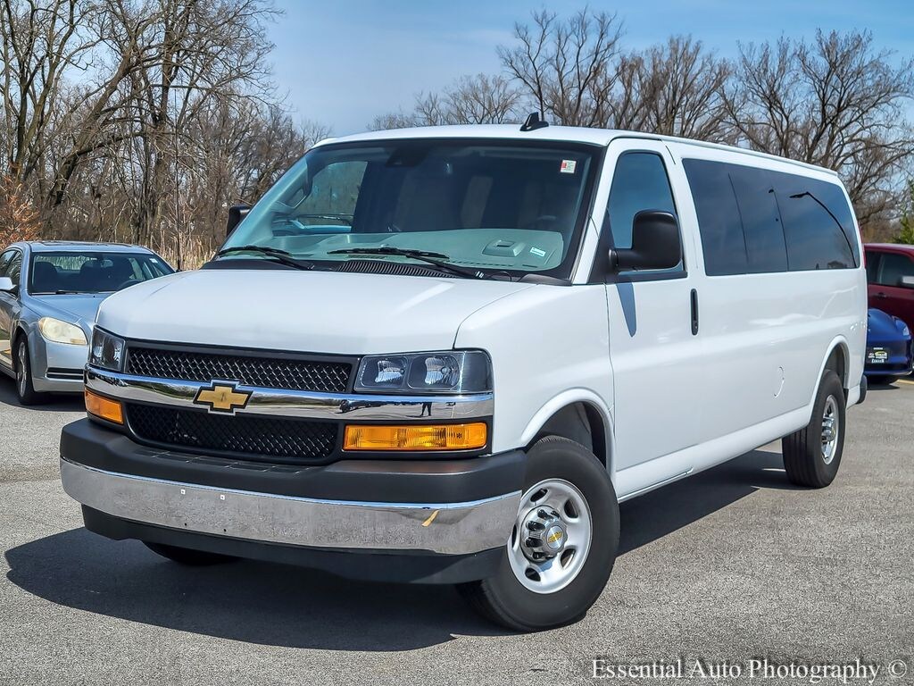Used 2025 Chevrolet Express Cargo 3500 LT Van Extended Passenger Van