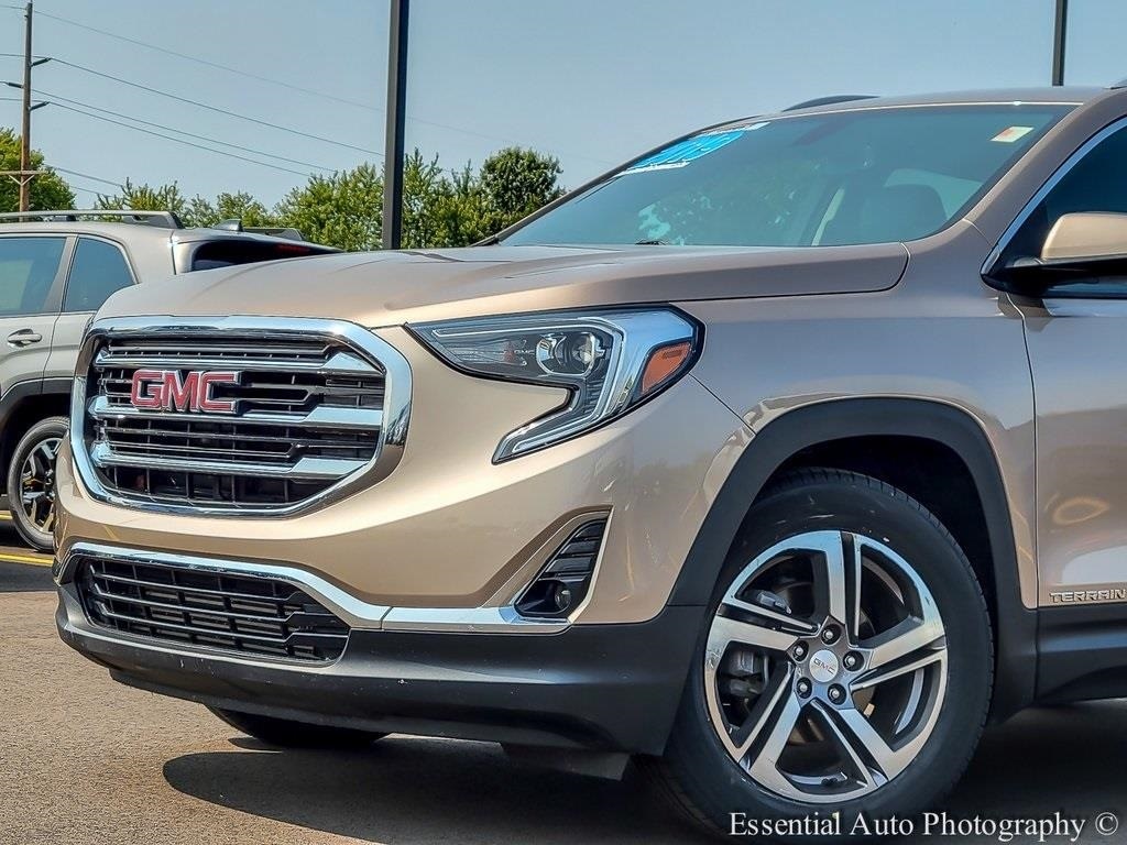 Used 2019 GMC Terrain SLT with VIN 3GKALPEV1KL110784 for sale in Schererville, IN