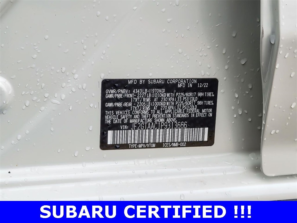 2023 SUBARU CROSSTREK - Image 32