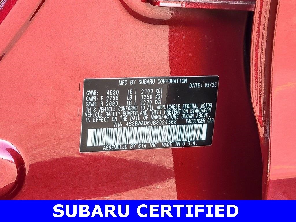 2025 SUBARU LEGACY - Image 36