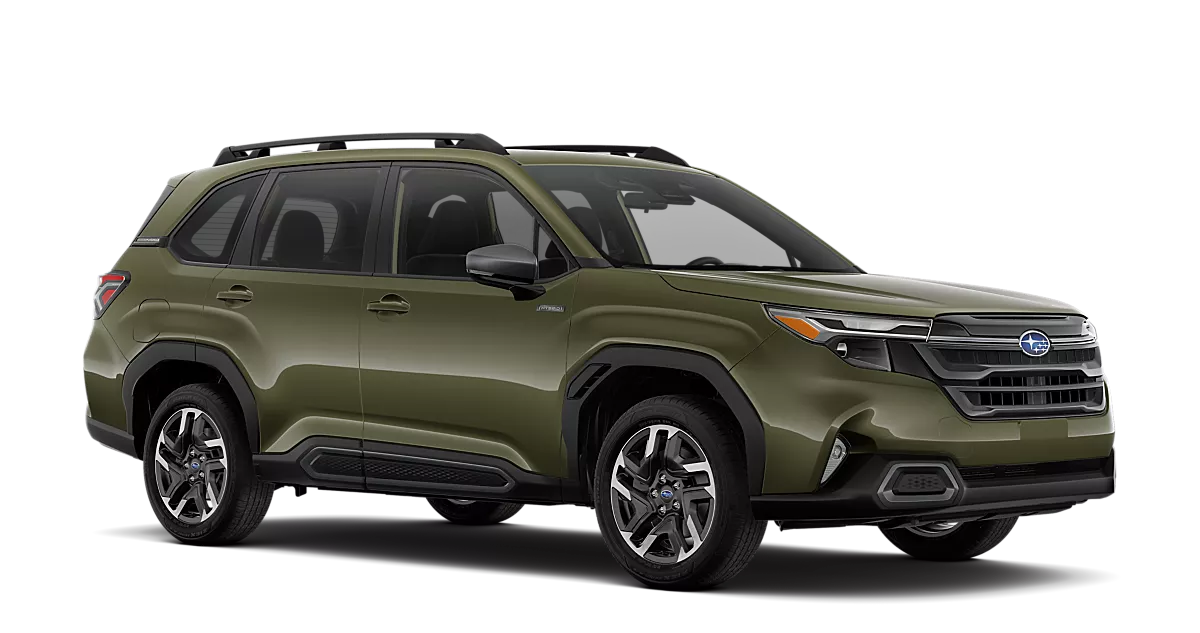 2026-Subaru-Forester-Limited-Hybrid-Autumn-Green-Metallic
